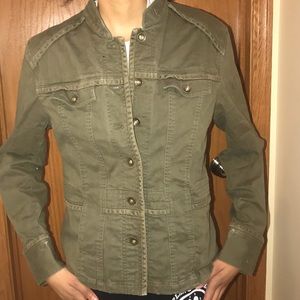 Army Green Jean Jacket